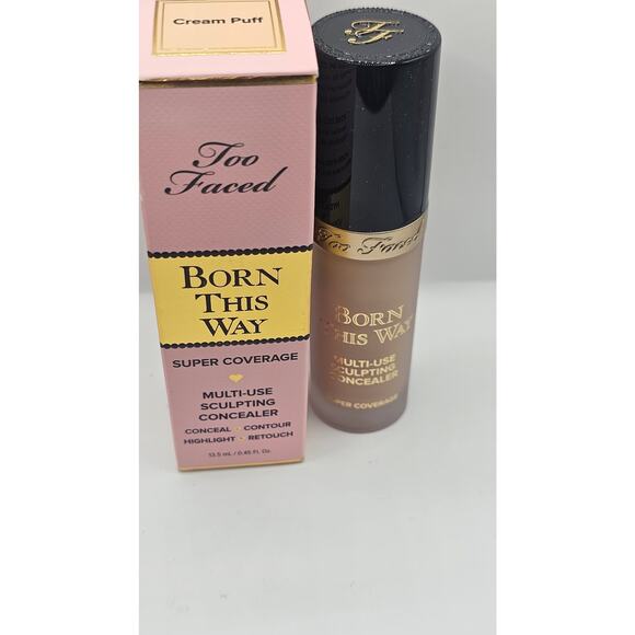 TOO FACED Born This Way Super Coverage Multi-Use Sculpting Concealer CREAM PUFF - Picture 1 of 1